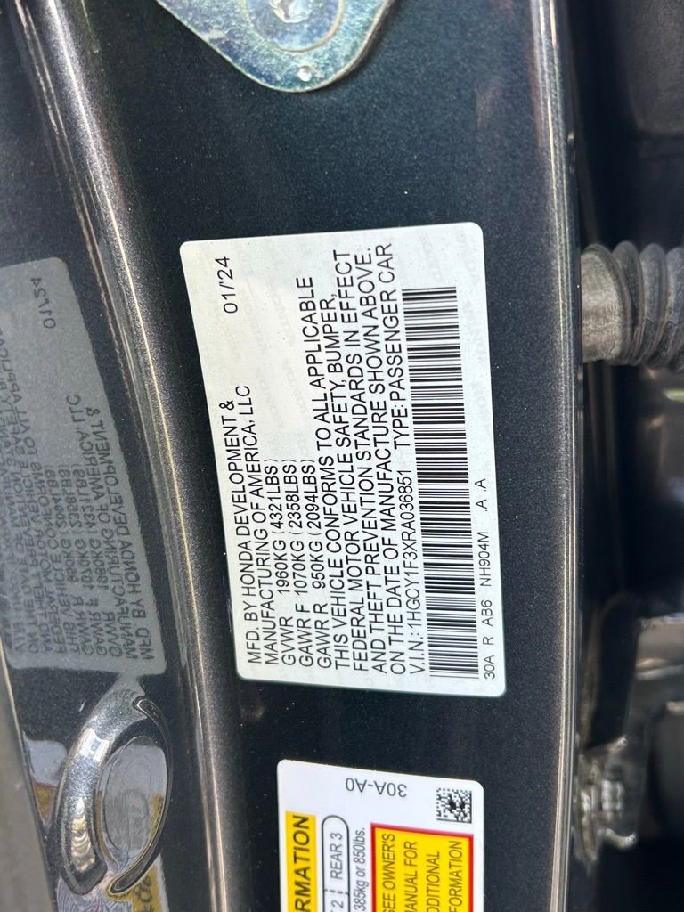 Used 2024 Honda Accord EX image 52