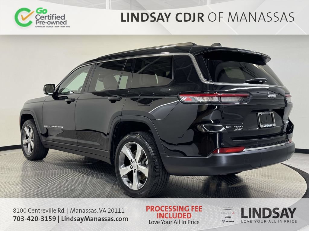 Certified 2021 Jeep Grand Cherokee L Limited AWD/4WD image 7