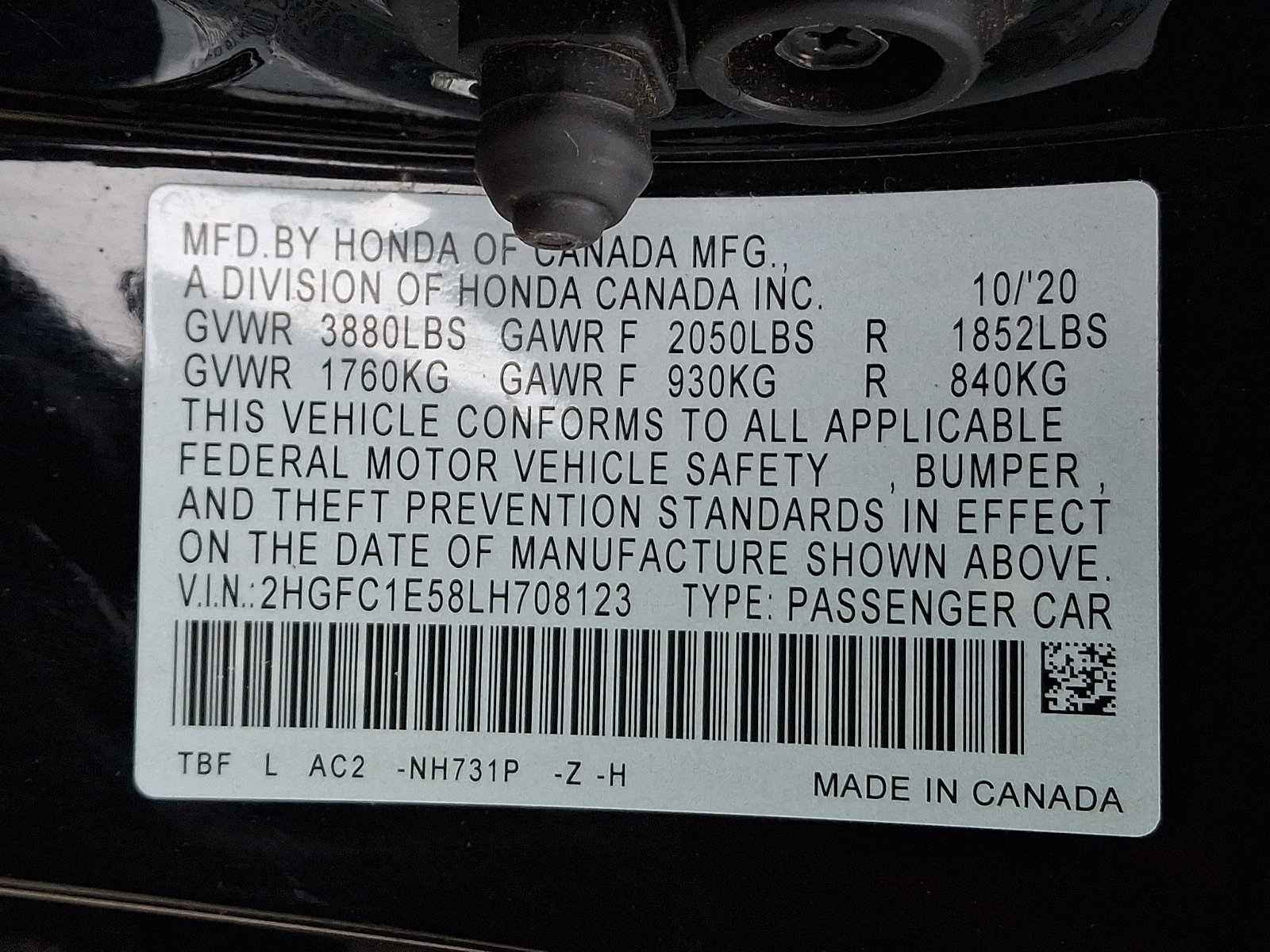 Used 2020 Honda Civic Si image 30