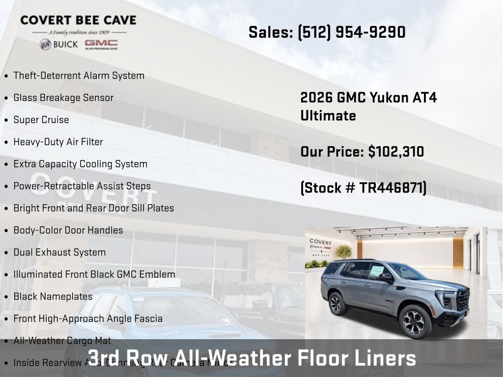 New 2026 GMC Yukon AT4 Ultimate AWD/4WD image 38