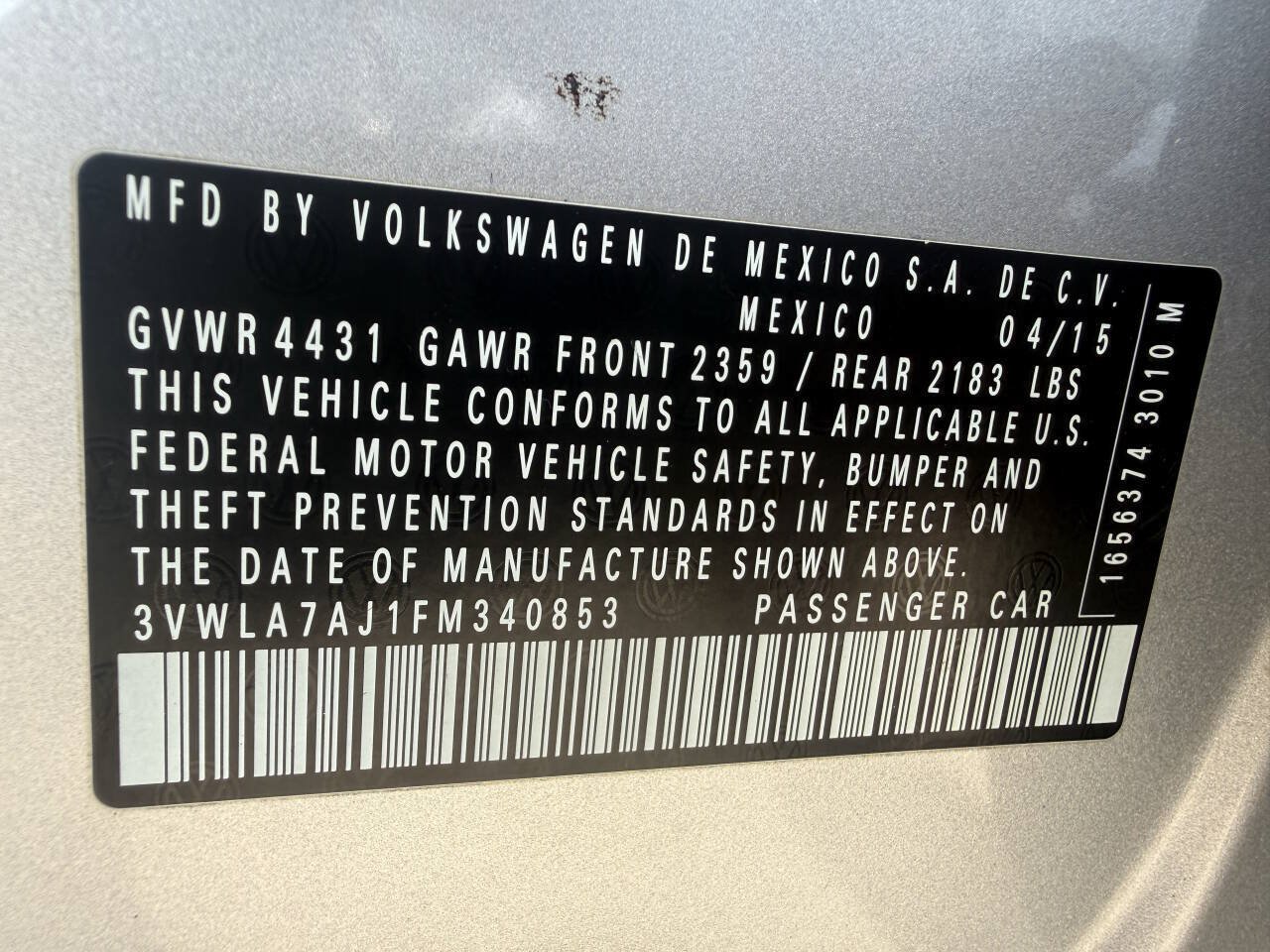 Used 2015 Volkswagen Jetta TDI SEL FWD image 35