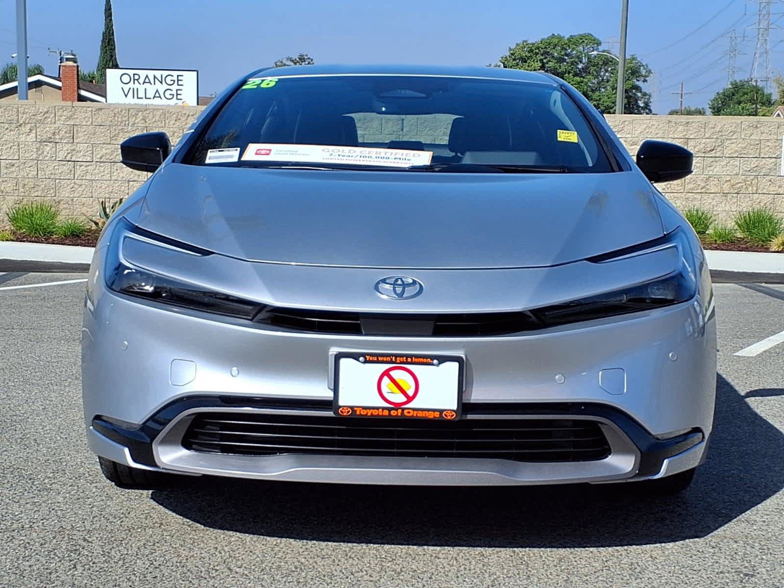 Certified 2026 Toyota Prius XLE FWD image 2