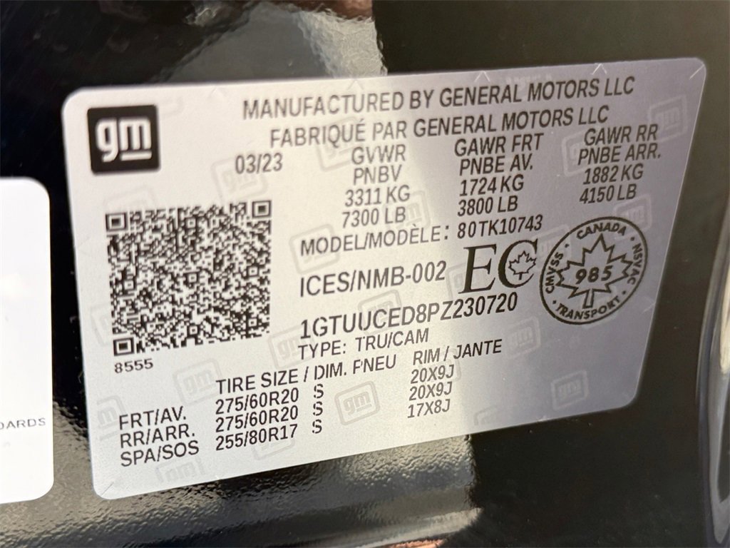 Used 2023 GMC Sierra 1500 Elevation w/ Preferred Package image 29