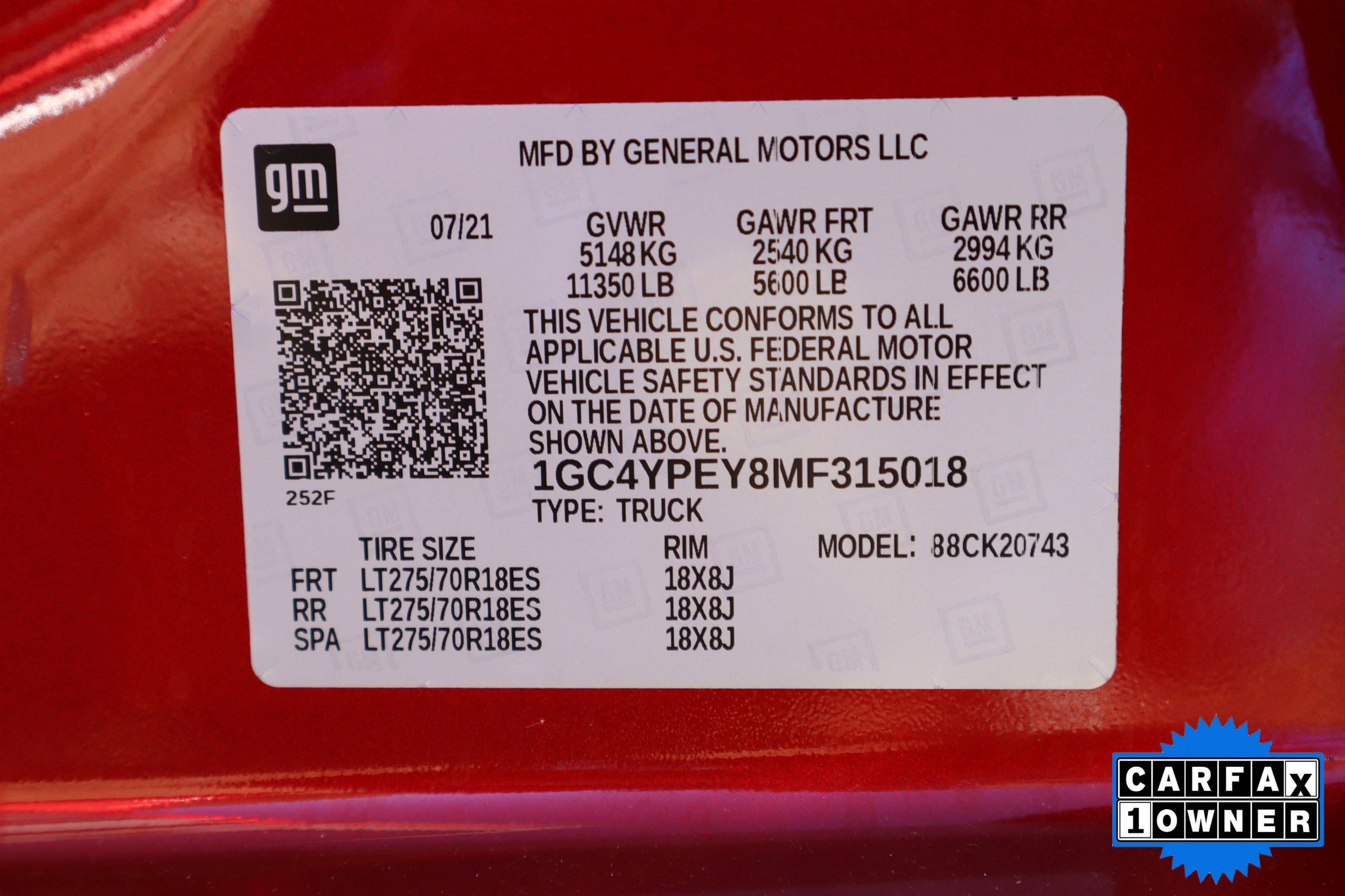 Certified 2021 Chevrolet Silverado 2500 LTZ w/ LTZ Convenience Package image 33