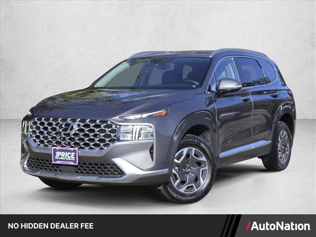 Used 2021 Hyundai Santa Fe Blue