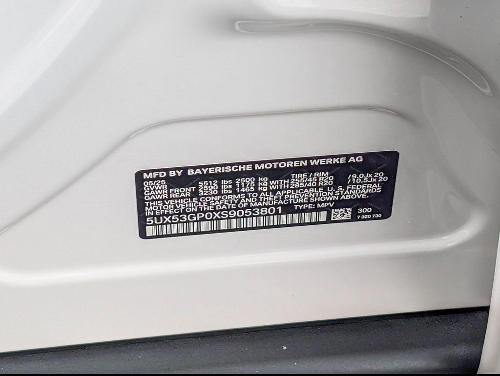 New 2025 BMW X3 xDrive30i w/ Convenience Package image 32