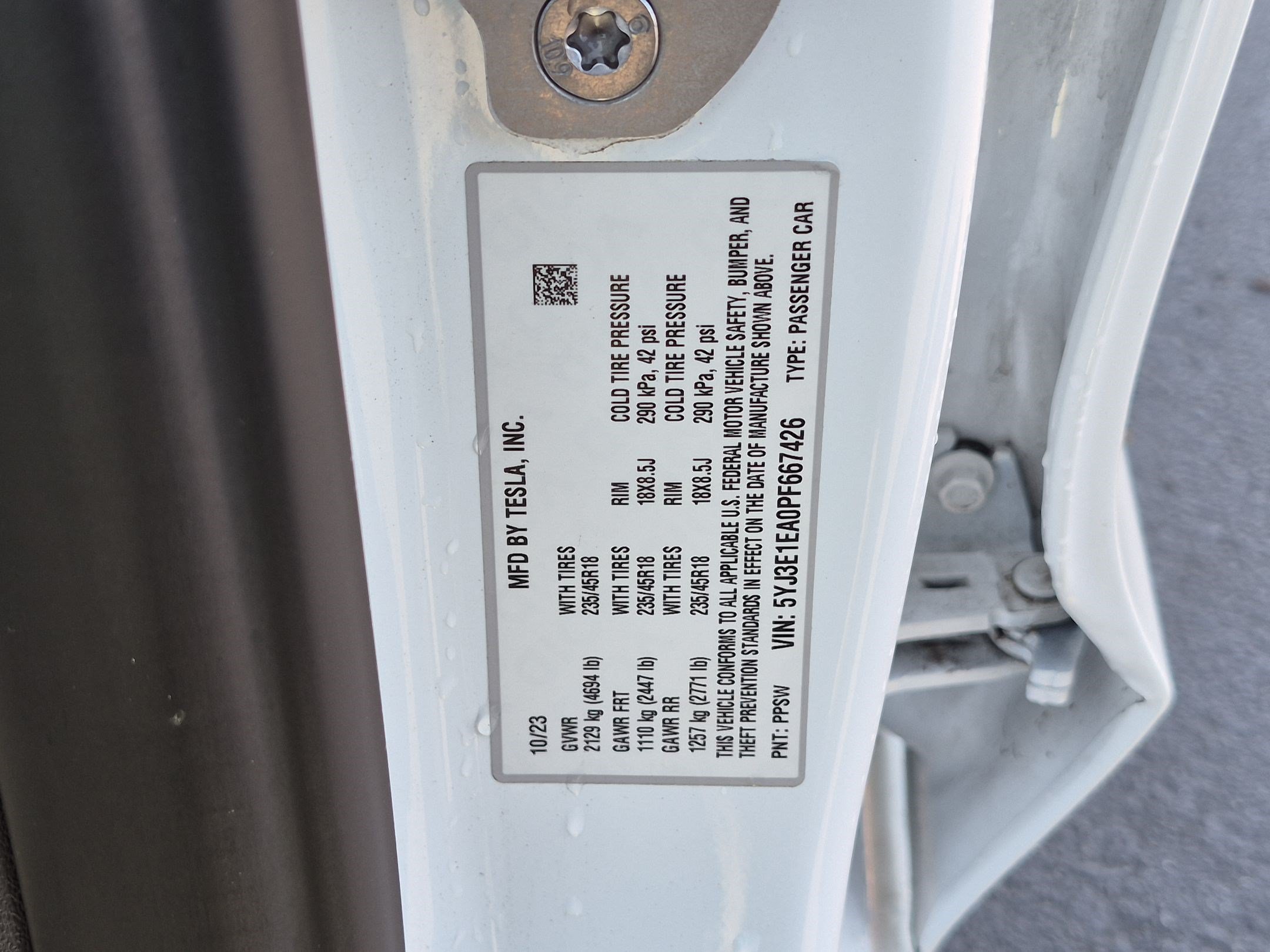 Used 2023 Tesla Model 3 Standard Range RWD image 32