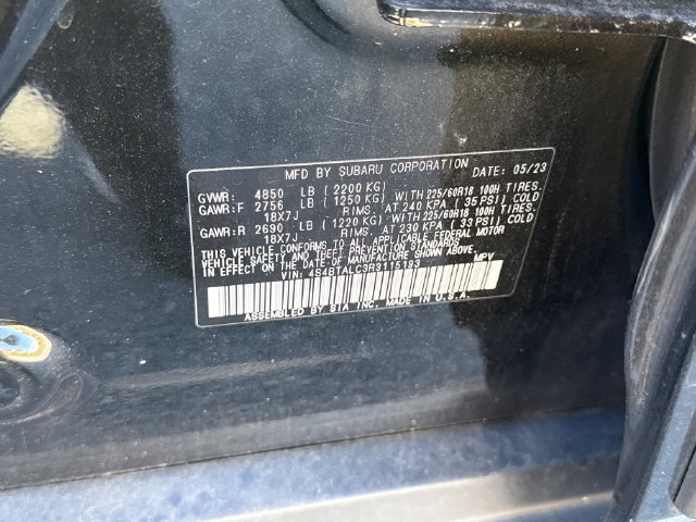 Used 2024 Subaru Outback Onyx Edition AWD/4WD image 26