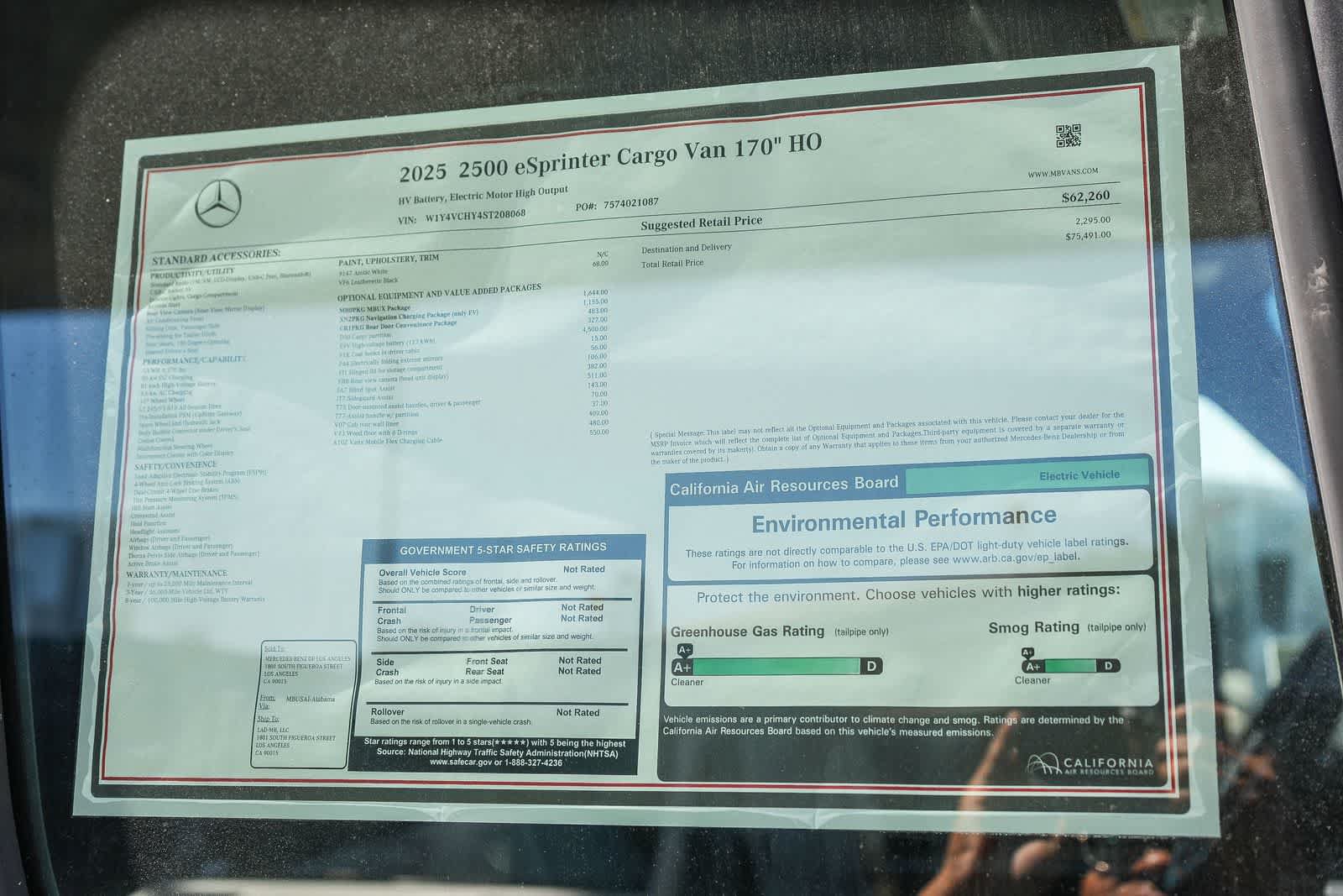 New 2025 Mercedes-Benz eSprinter 170 Cargo image 35