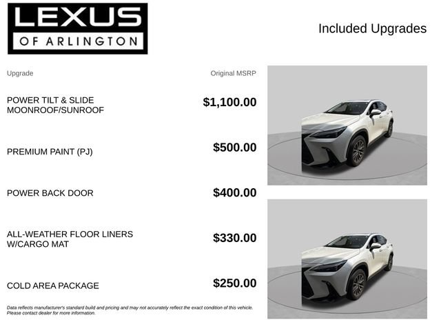 Used 2024 Lexus NX 350h AWD w/ Cold Area Package image 4