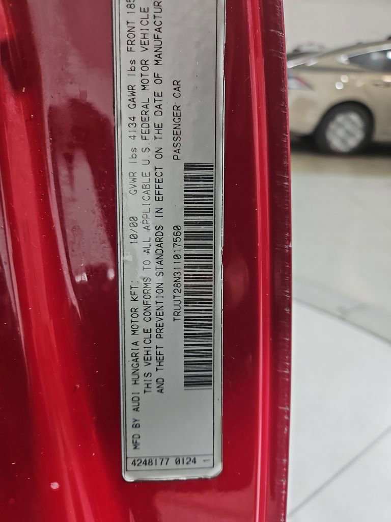 Used 2001 Audi TT 1.8T image 26