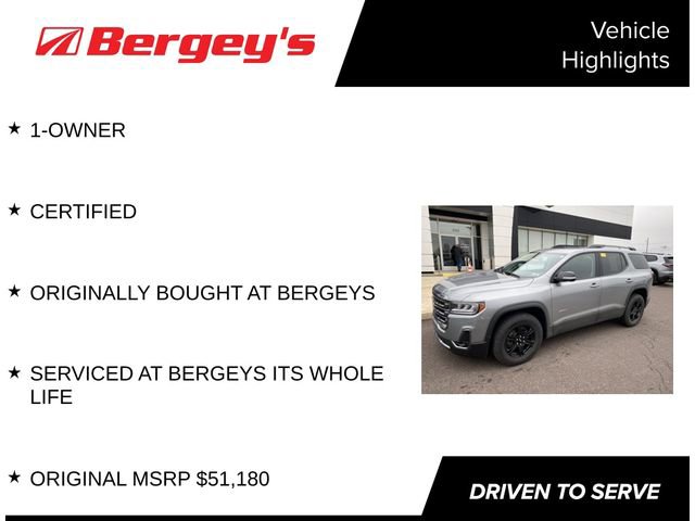 Certified 2023 GMC Acadia AT4 w/ Technology Package image 4
