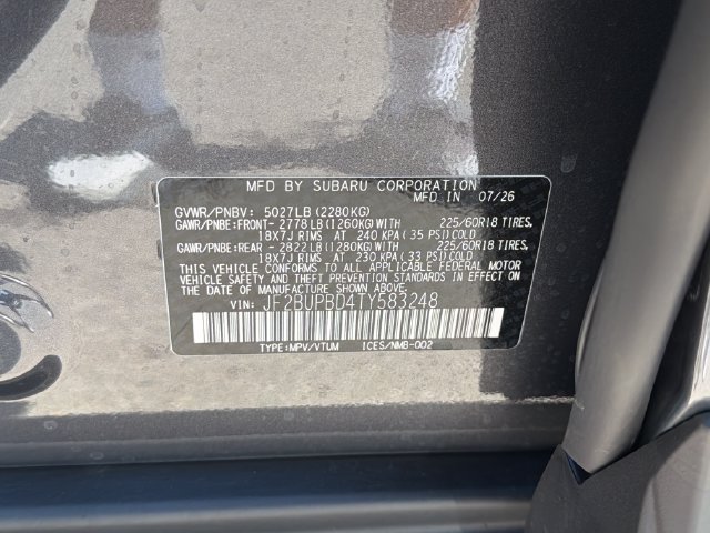 New 2026 Subaru Outback Premium AWD/4WD image 26