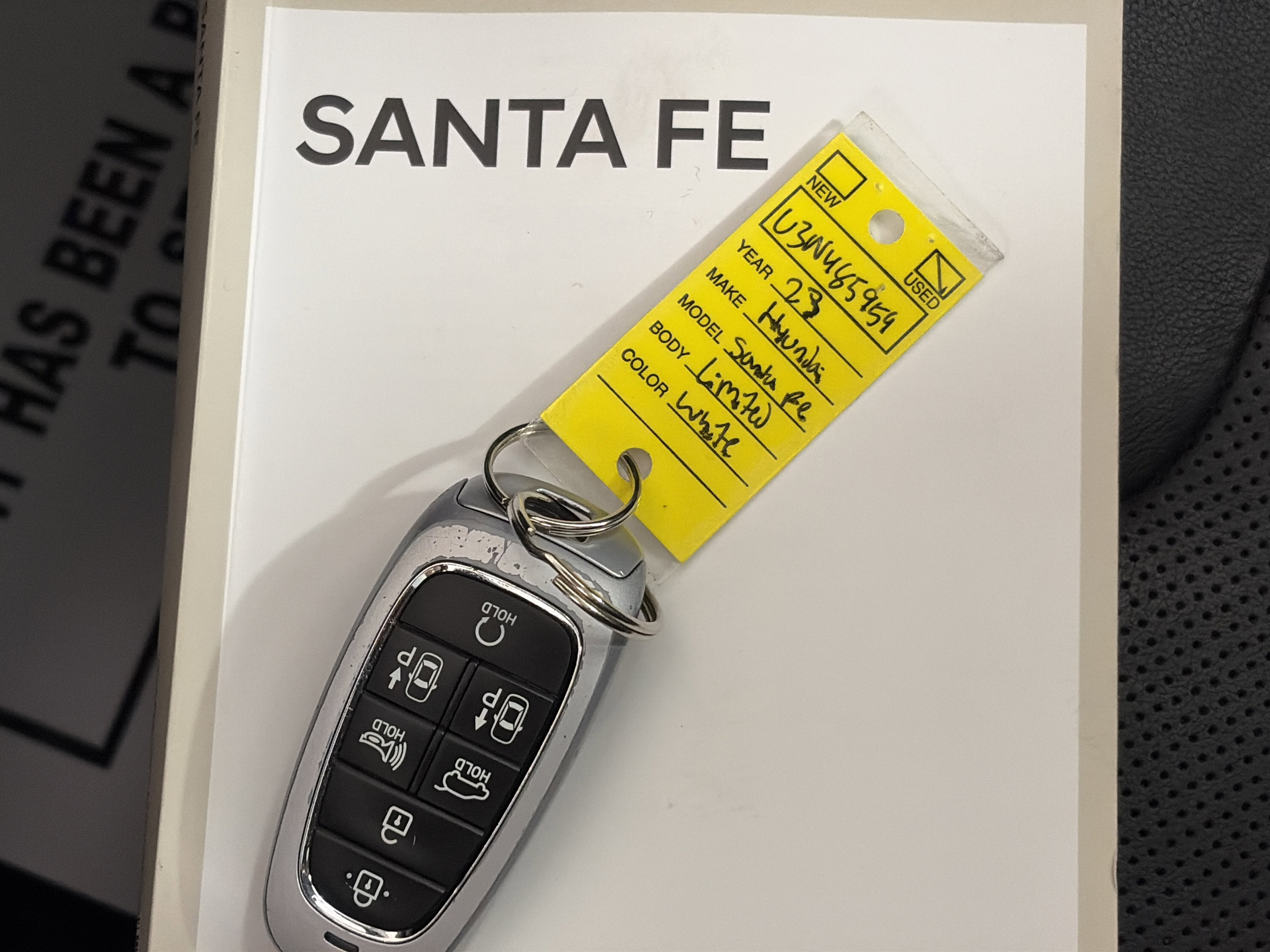 Certified 2023 Hyundai Santa Fe Limited w/ Cargo Package AWD/4WD image 37