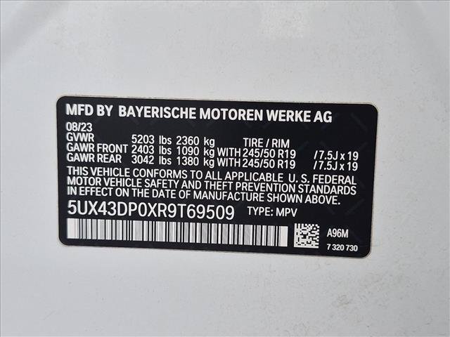 Used 2024 BMW X3 sDrive30i w/ Convenience Package RWD image 25
