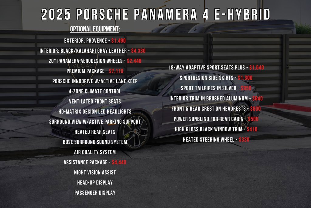 Used 2025 Porsche Panamera 4 w/ Premium Package image 5