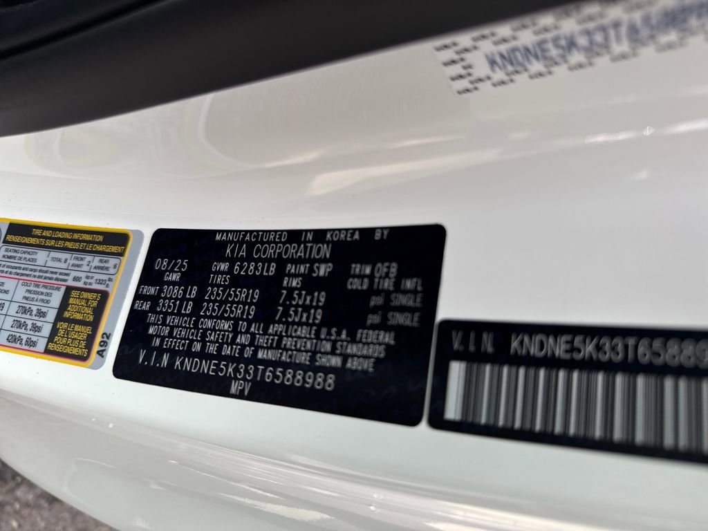 New 2026 Kia Carnival SX image 23