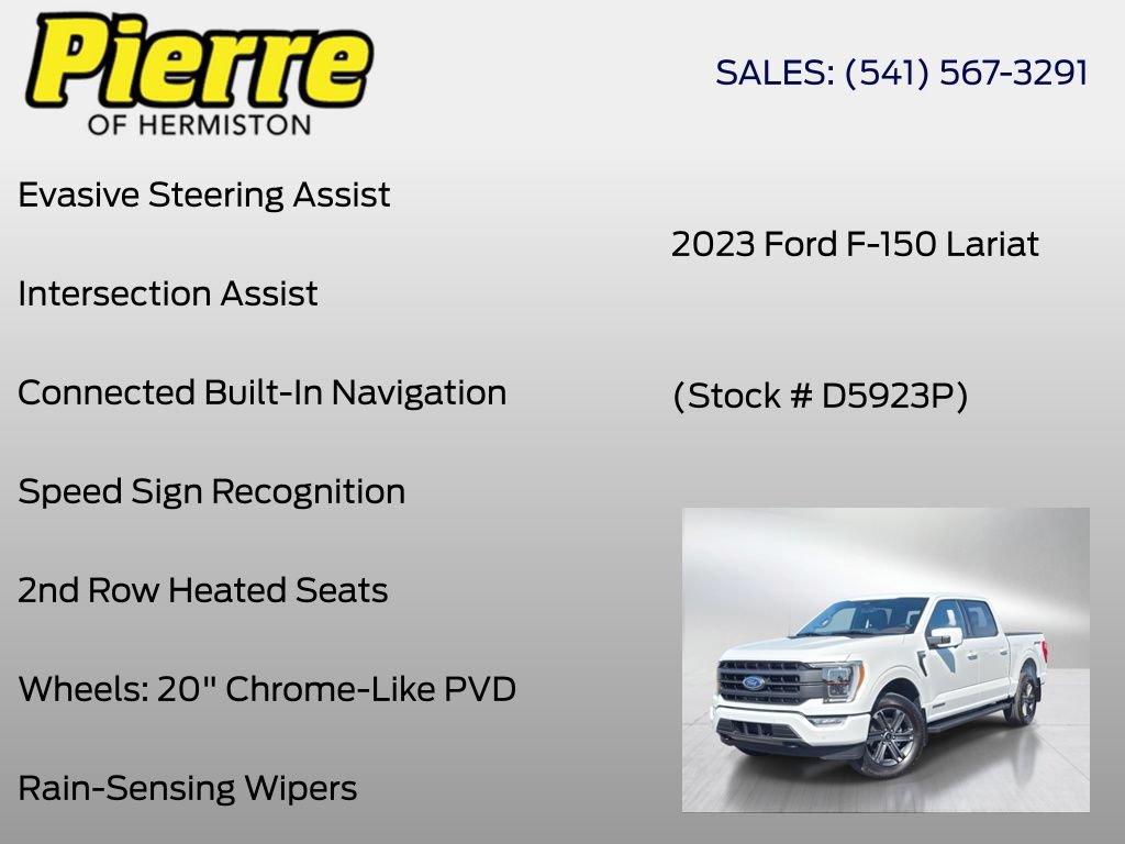 Used 2023 Ford F150 Lariat w/ Equipment Group 502A High AWD/4WD image 30