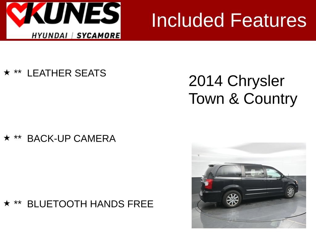 Used 2014 Chrysler Town & Country Touring FWD image 2