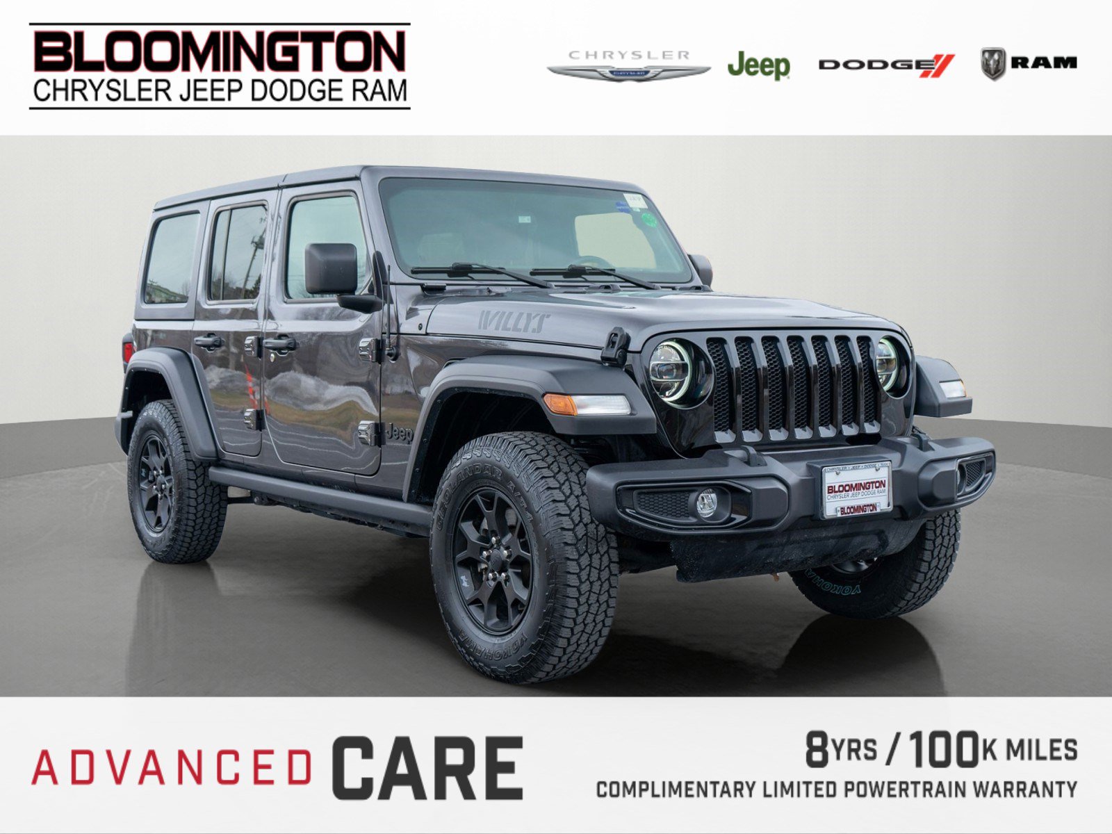 Used 2021 Jeep Wrangler Unlimited Sport image 1