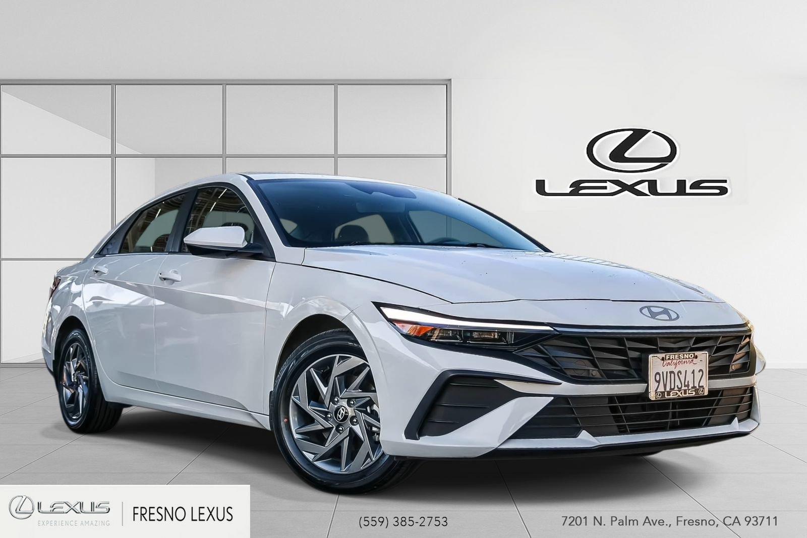 Used 2024 Hyundai Elantra Blue