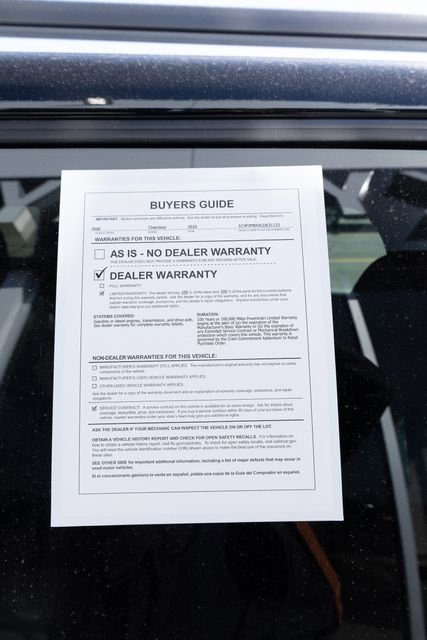 Used 2020 Jeep Cherokee Trailhawk w/ Cold Weather Group image 29