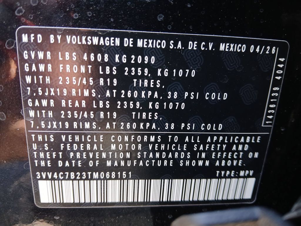 New 2026 Volkswagen Taos SEL AWD/4WD image 30