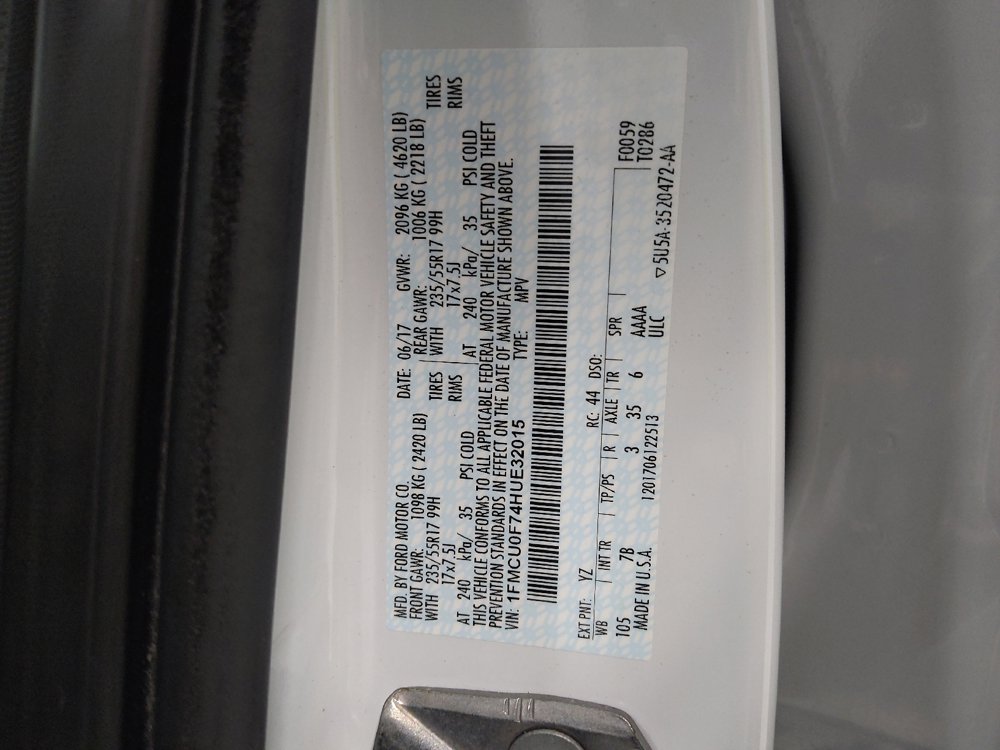 Used 2017 Ford Escape S FWD image 33