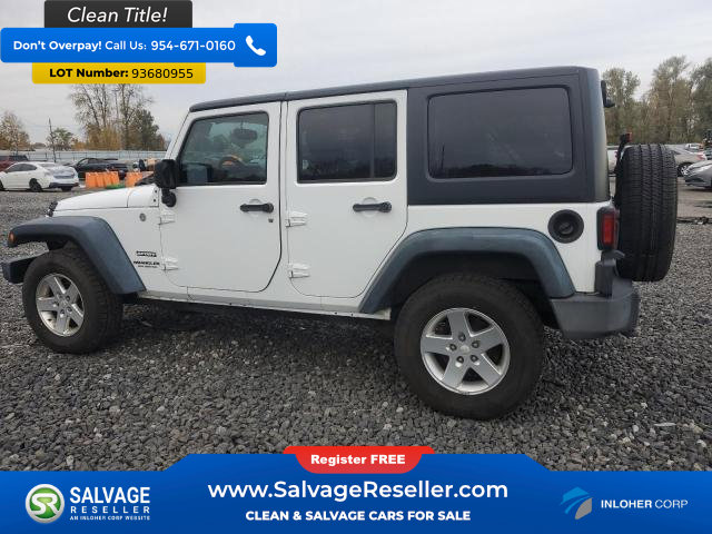 Used 2013 Jeep Wrangler Unlimited Sport image 3