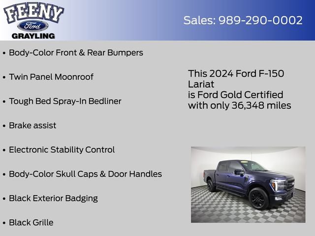 Used 2024 Ford F150 Lariat AWD/4WD image 17