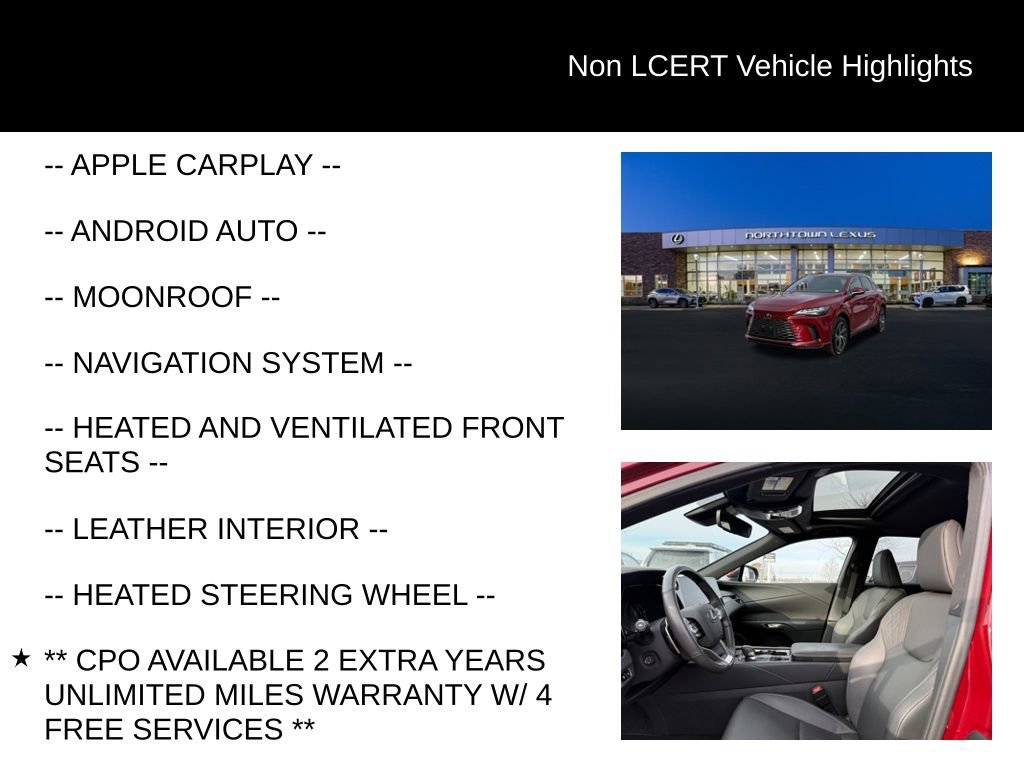 Used 2023 Lexus RX 350 Premium w/ Accessory Package image 30