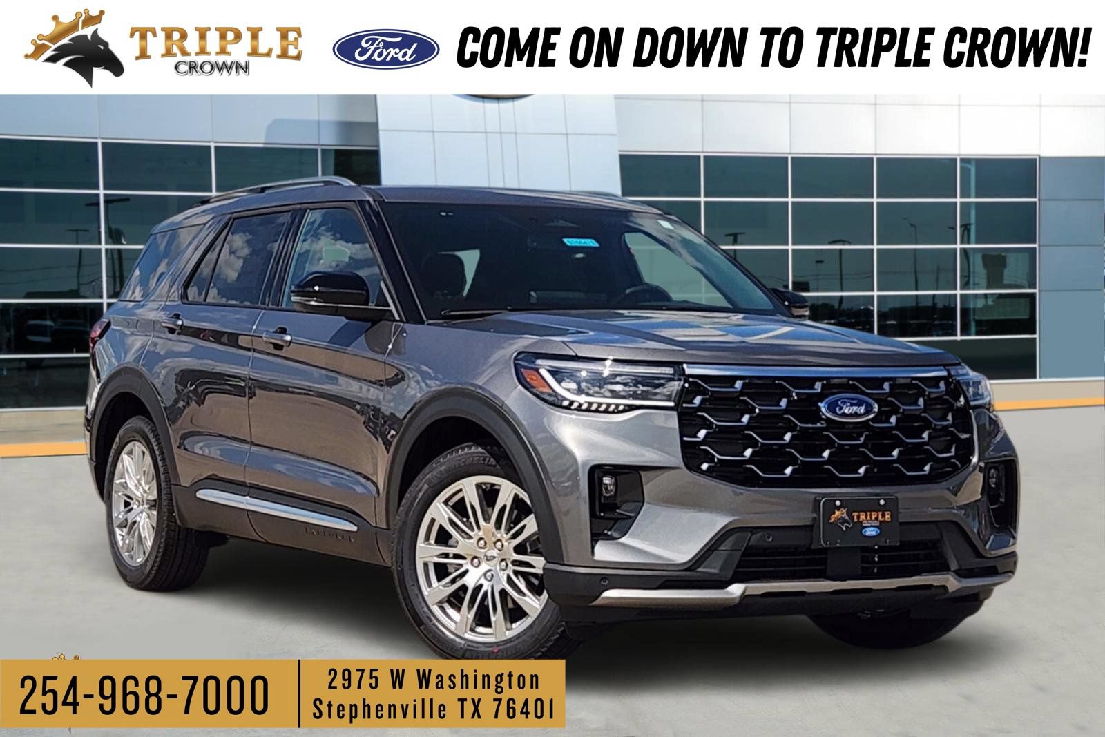 New 2026 Ford Explorer Platinum RWD image 1