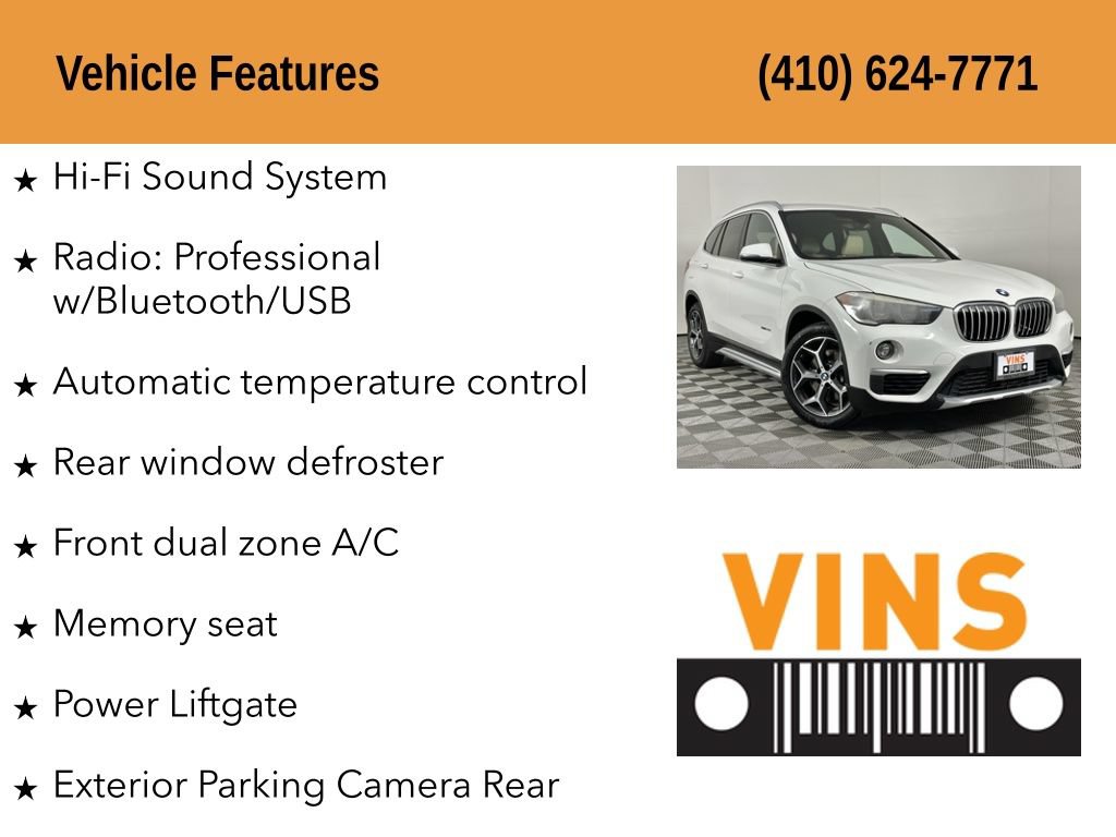Used 2018 BMW X1 xDrive28i AWD/4WD image 5