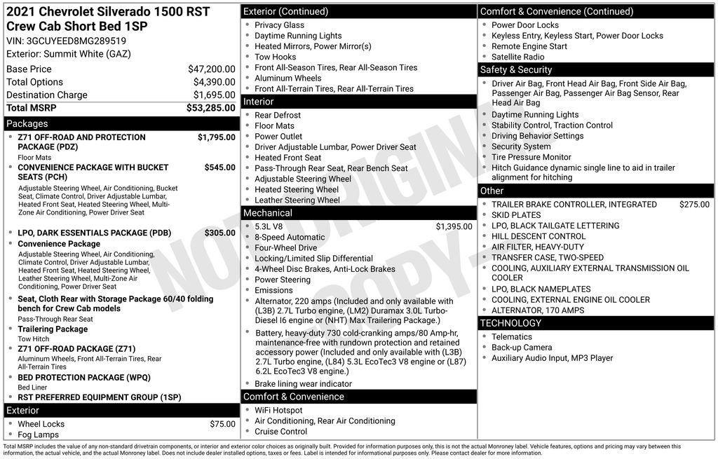 Used 2021 Chevrolet Silverado 1500 RST image 11