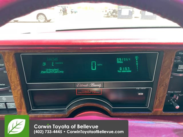 Used 1991 Cadillac Eldorado Coupe FWD image 9