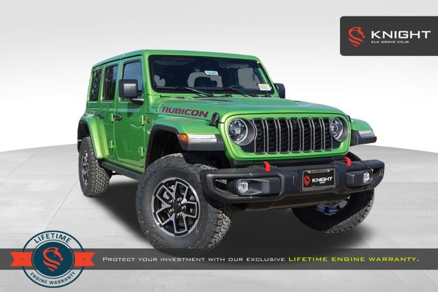 New 2025 Jeep Wrangler Unlimited Rubicon w/ Steel Bumper Group