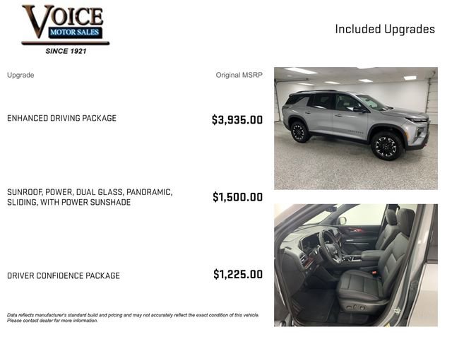 New 2026 Chevrolet Traverse Z71 w/ Enhanced Driving Package image 4