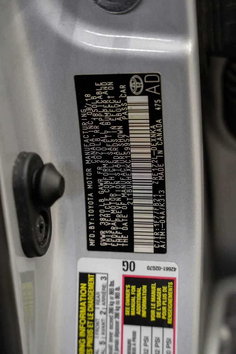 Used 2019 Toyota Corolla LE FWD image 43
