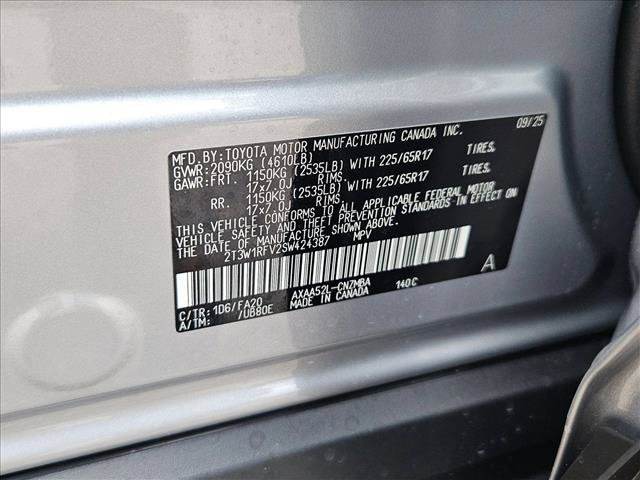 New 2025 Toyota RAV4 XLE w/ Convenience Package FWD image 16