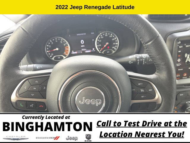 Used 2022 Jeep Renegade Latitude w/ Convenience Group AWD/4WD image 14