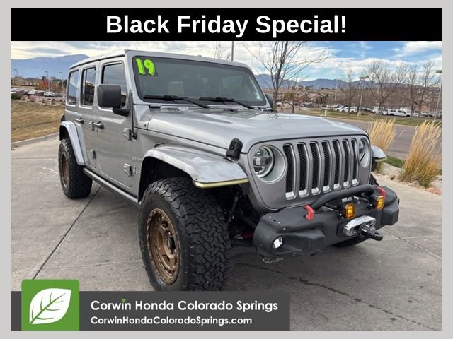 Used 2019 Jeep Wrangler Unlimited Sahara w/ Uconnect 4C Nav & Sound Group