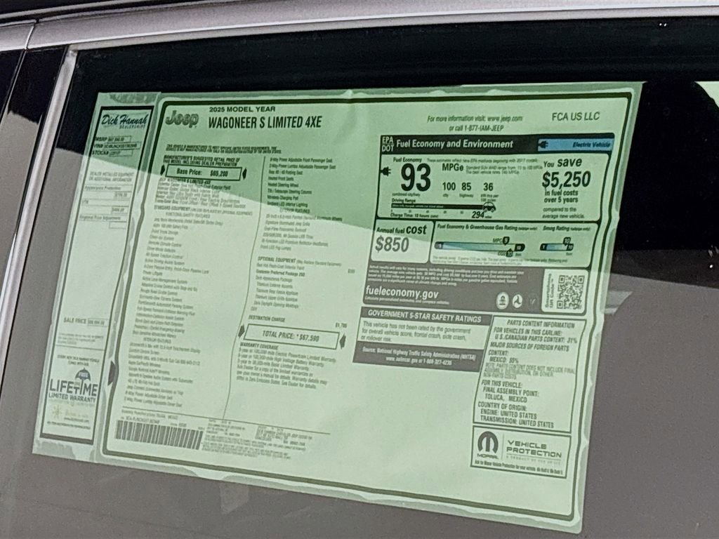New 2025 Jeep Wagoneer S Limited image 24