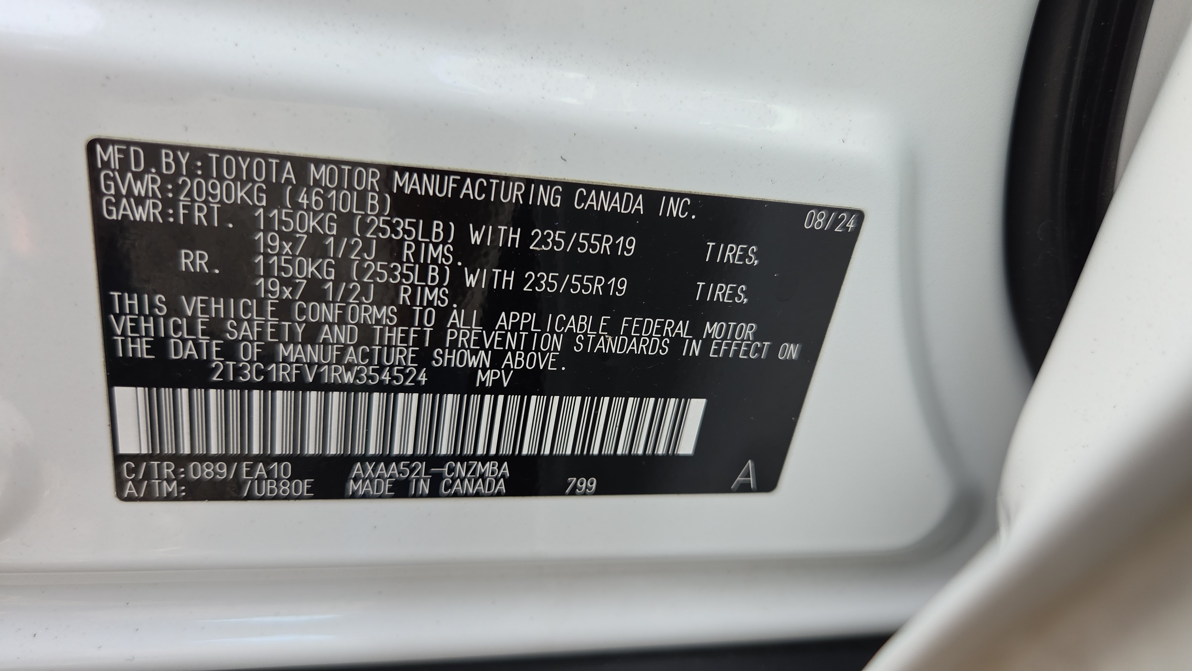 Used 2024 Toyota RAV4 XLE Premium w/ Weather Package FWD image 16