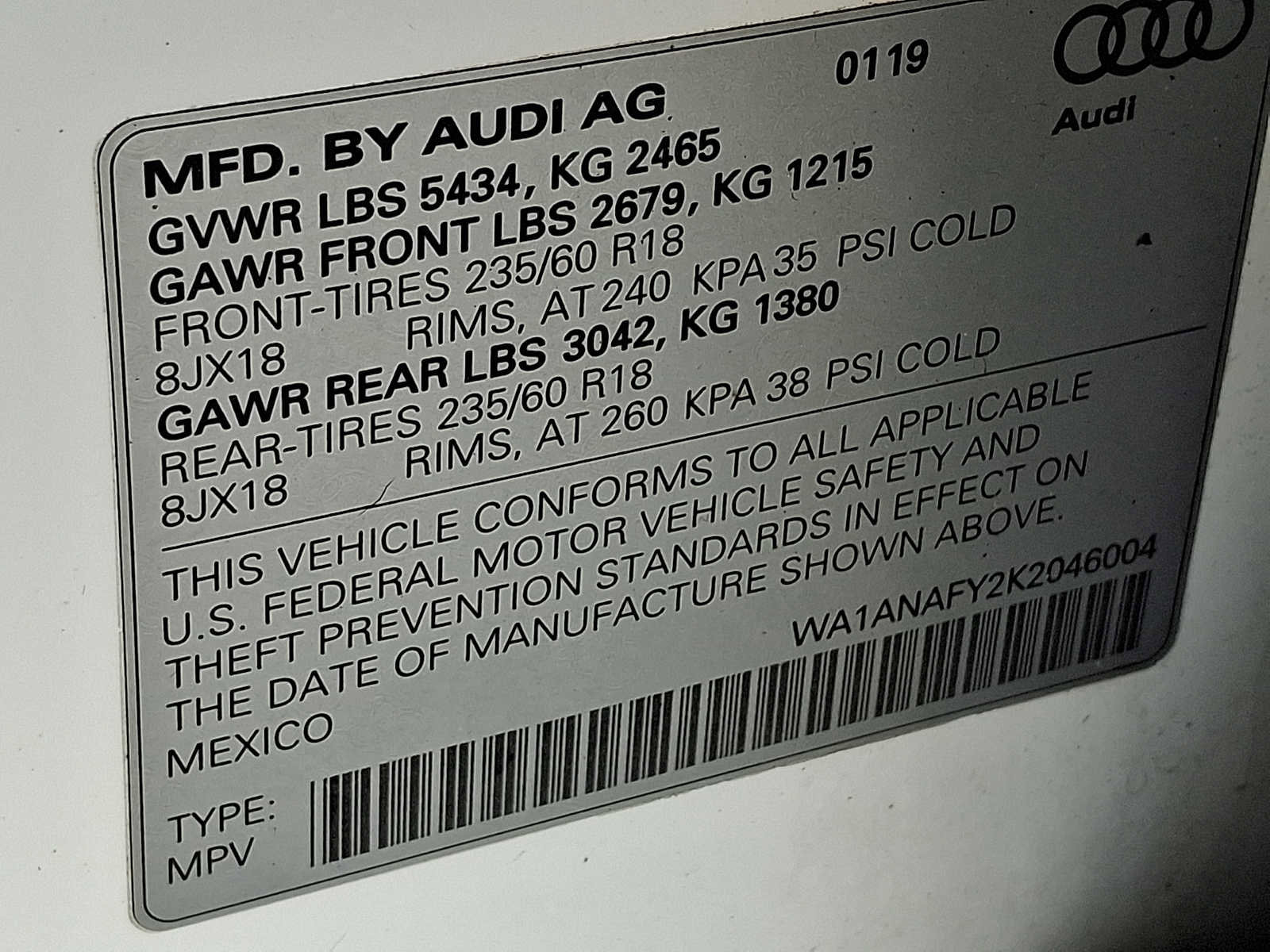 Used 2019 Audi Q5 2.0T Premium w/ Convenience Package image 26