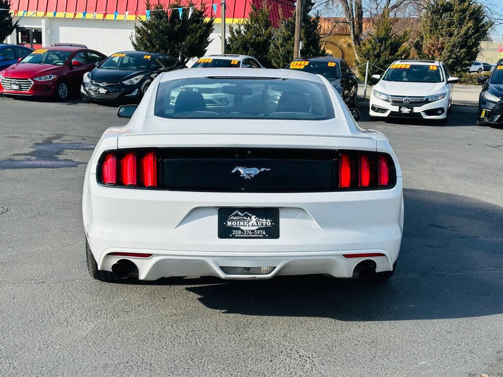 Used 2017 Ford Mustang EcoBoost 2dr Fastback w/ Wheel & Stripe Package image 6