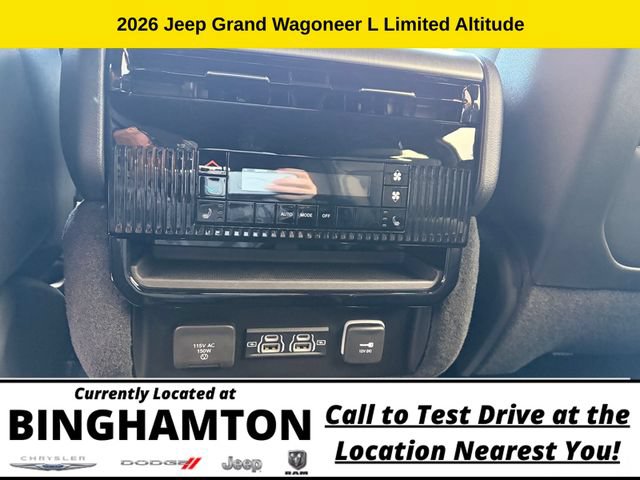 New 2026 Jeep Grand Wagoneer L Limited AWD/4WD image 15