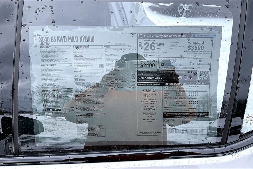 New 2026 Volvo XC40 B5 Ultra w/ Protection Package Premier AWD/4WD image 14