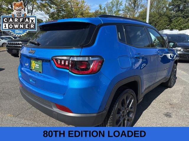 Used 2021 Jeep Compass 80th Special Edition w/ Sun and Sound Group image 16