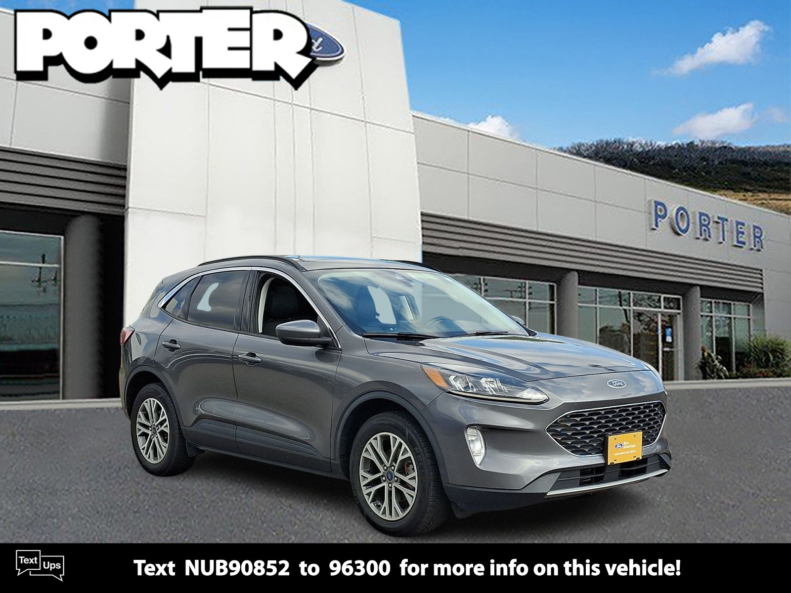 Certified 2022 Ford Escape SEL