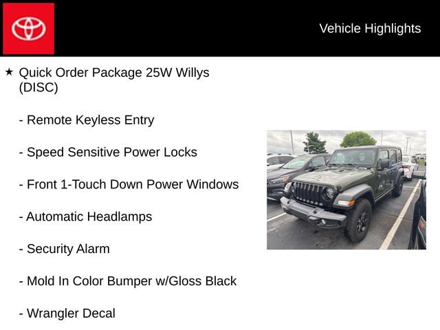 Used 2021 Jeep Wrangler Unlimited Sport AWD/4WD image 10